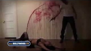 (lindsay Lohan) Clipes de fotos especiais do assassinato sangrento maravilhoso 1.