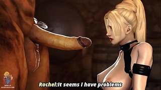 Rachel baisée par un pénis de créature dans un donjon - Dead Or Alive Doa (rule 34)