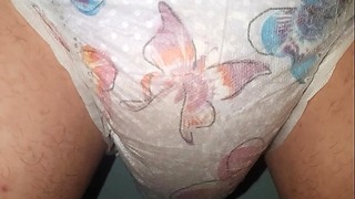 Teenage Floods Pink Pullup Diaper