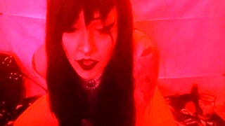 Goth babe estética mamada y sexo