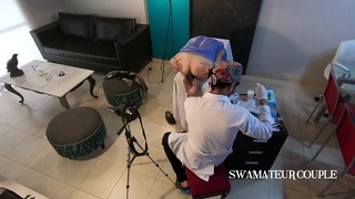 Gyno Doctor – Ass Check – Examen médico – Procto – Swamateurcouple