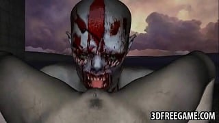 Cartoon Zombie Eating Pussy - Hot 3d Zombie Babe Getting Licking and Fucked Hardhigh 1 - Darknessporn.com