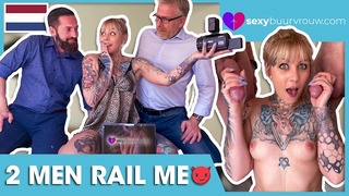 Dutch Mmf With Tattoo Slut: Nayomi Sharp (Nederländerna) – Sexybuurvrouw
