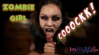Zombie Babe hungrig nach Schwanz!