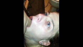 Lady Shatter Sloppy Suck Job