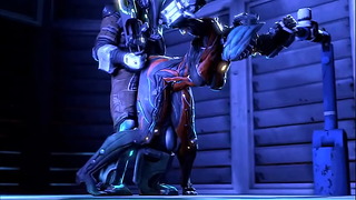 Alien Female Getting Fucked (animated)