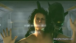 3d Alien Porn Games - Alien Porn Videos - Darknessporn.com
