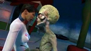 Bästa Alien-Human Fuck Video! (för onanering)