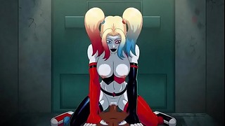 Harley Quinn Arkham Asylum (homme noir) .mp4