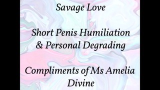 Amour sauvage | Sph Short Dick Shame (audio uniquement)