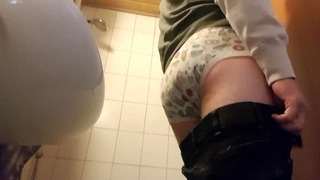 Pantalon d'entraînement Mouillage, plug anal et couche