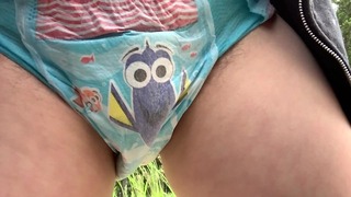 Willa Abdl Outside Outdoors Pee Desperation Peeing Panties Abdl Diaper Wetting Golden Diaper Outside Outdoor Pee Outdoor Kink