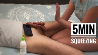 5-minütige Nussmassage