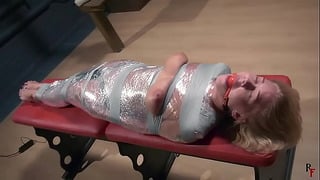 Darina Has Multiple Orgasms Mummification With Magic Wand 1