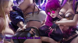 Kda Pop Stars Play With You CBT, Edging, Terningspilling – Hentai Joi