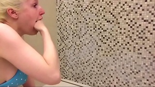 Bikini Slut Gagging Vomit Puke Throwing Up Vomiting Barf
