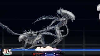 Alienquest-Eve – Esses Dois Aliens Fizeram Algo Intenso Com Essa Loirinha Peituda