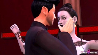 Beautiful Vampire Girl With Beautiful Body And Tattoos Subjected To BDSM – Sexual Hot Animations