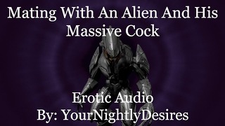 Geneukt door een dik gespannen buitenaards wezen Halo Geslachtsneutraal Ruw Anale erotische audio voor iedereen