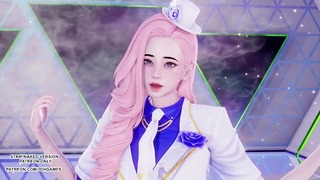 MMD Lee Suhyun – Alien Seraphine Sexy Kpop-dans League Of Legends Uncensored Hentai 4K