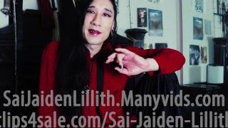 My Vampire Boss – Teaser de treinamento após o expediente – Vagina / Proprietária de buceta JOI – Saijaidenlillith Solo
