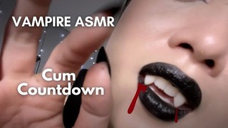 Vampiro sexy se alimenta de tiAsmr Cuenta atrás de semen: Kimmy Kalani