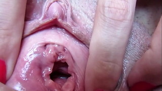 Close-up object inbrengen fetish video compilatie grote clitoris poesje