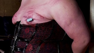 Fat Blob Of A Slut Gets Her Boobs T.