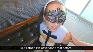 Anal Nun Stella Sucks Fucks Takes Painal From Priest No Quid Pro Quo Teaser