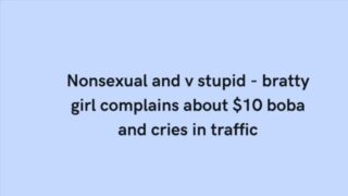 Asmr- Nonsexual Girl Cries Over 10 Drink