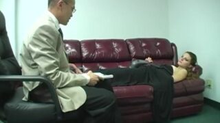 Ballbusting Femdom Handjobs With Ruined Orgasms – Scene 3
