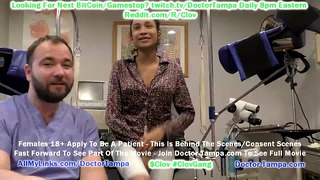 Clov Become Doctor Tampa & Give Gyno Exam To Miss Mars As Part Of Her New Student Entrance Physical
