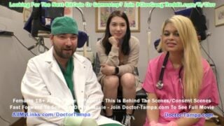 Clov – Mina Moon Undergoes Mandatory Student Physical By Doctor Tampa & Destiny Cruz Girlsgonegyno