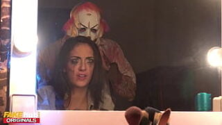 Fakehub Originals – Fake Horror Movie Goes Wrong When Real Killer Enters Star Actress Dressing Room – Halloween