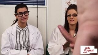 Gorgeous Spex Nurses Humiliating Patient