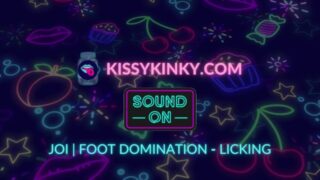 JOI – Foot Domination – Licking
