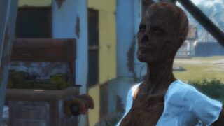 Lesbian Sex With Zombies. Scary But Sexy Fallout 4 Sex Mod