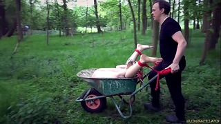Merciless Humiliation For Slave Submitted To Hardcore Fuck In The Cage