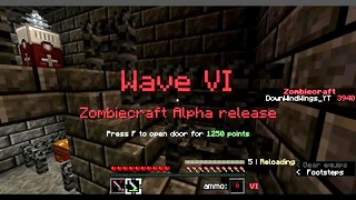 Minecraft – Zombiecraft Alpha Release Nacht – Trial 1/3 W/ Downwindwings