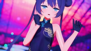 MMD Blue Archive 4K/60Fps Ryuuge Kisaki 竜華キサキ Creepy Nuts Bling-Bang-Bang-Born