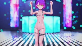 MMD Hololive 4K/60Fps Tokoyami Towa Creepy Nuts Bling-Bang-Bang-Born