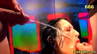 Piss Guzzling Whore Fuck