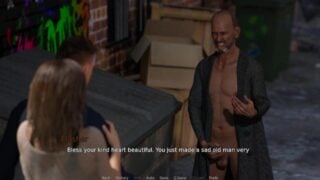 The East Block: Cuckold Boyfriend Lets A Homeless Old Man Jerk Off On His Girlfriend On The Street