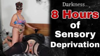 Training Zero Femdom 8 Hours Of Sensory Deprivation Bondage Cum Orgasm Slave Piss BDSM Homemade Real