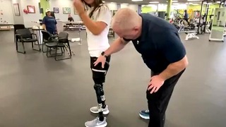 Amputee Triple Walking