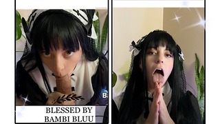 Hot Slutty Nun Gives Stunning Pov Blowjob When Dirty Talking Her Pastor