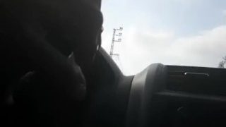 One Armed Woman Driving