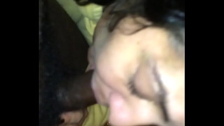 Mature mom swallowing cum in the Bronx part 1