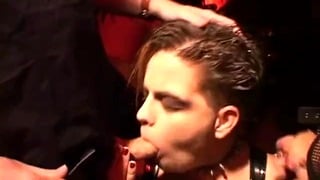 Gothic Threesome with Busty Amateur Fucked and Facialized