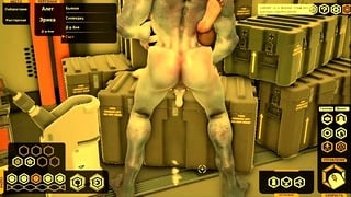 Alien Fists My Pussy